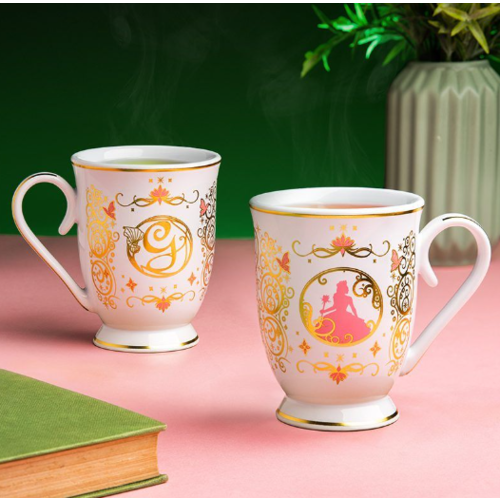 Taza de cerámica Wicked Glinda con detalles en dorado