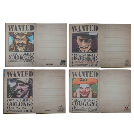 Cuaderno de tapa dura Wanted Posters