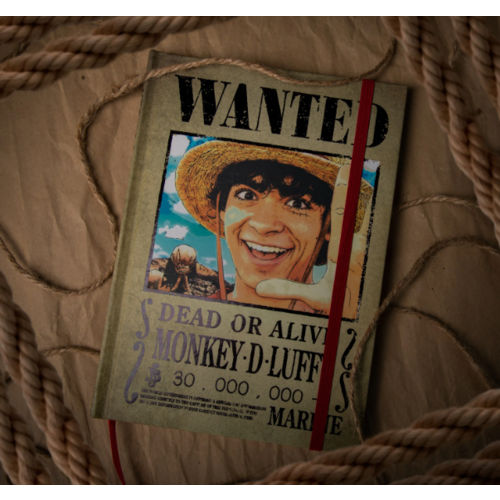 Cuaderno de tapa dura Wanted Posters