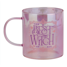 Taza de cristal iridiscente Wicked Glinda 520 ml