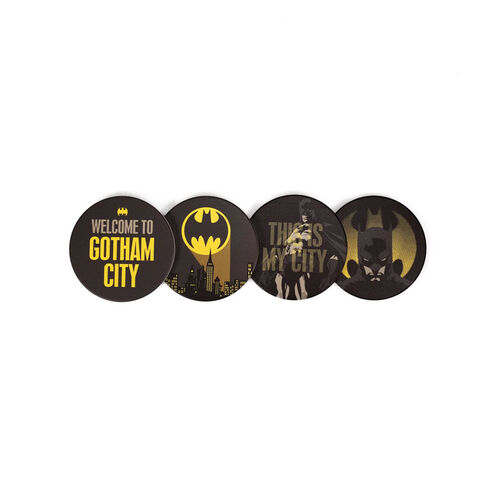 Gotham City ceramic coasters