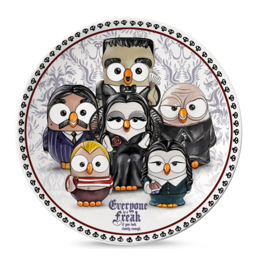 Goofi Plate Addams Family