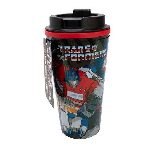 Vaso Termo con tapa de rosca Transformers 450 ml