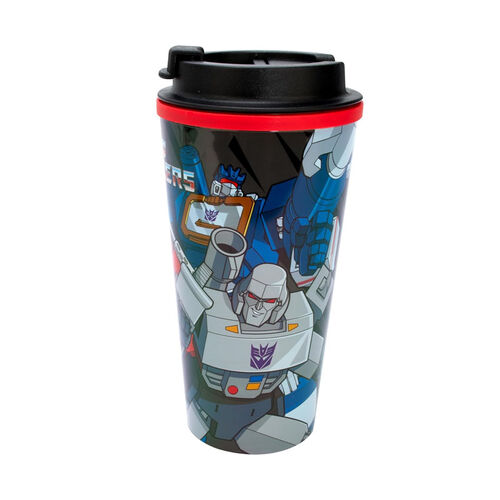 Vaso Termo con tapa de rosca Transformers 450 ml