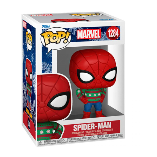 Figura Pop! Spdier-Man Noel 9 cm