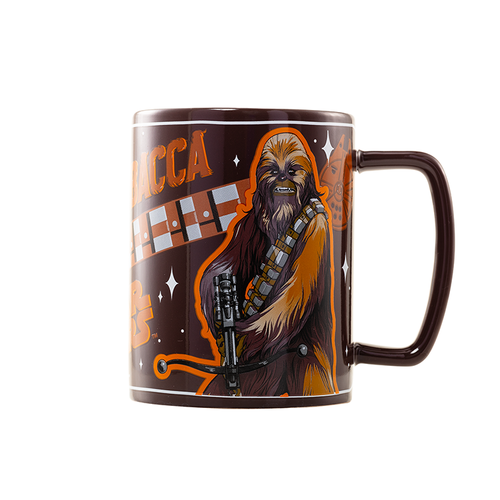 Taza con funda de peluche Chewbacca 440 ml