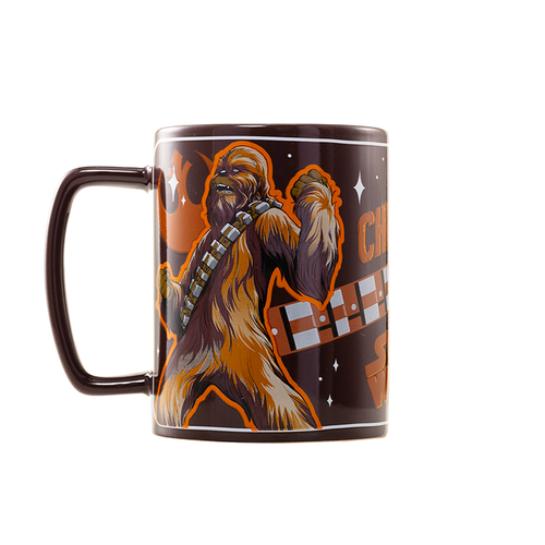 Taza con funda de peluche Chewbacca 440 ml