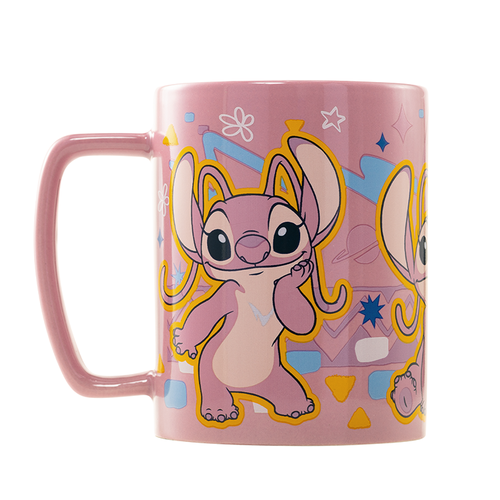 Taza con funda de peluche Angel  440 ml