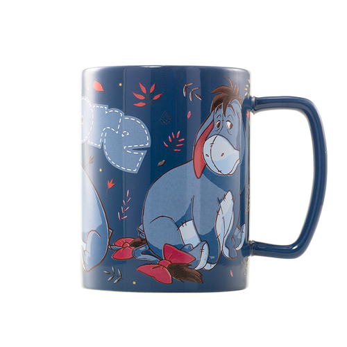 Taza con funda de peluche Eeyore 440 ml