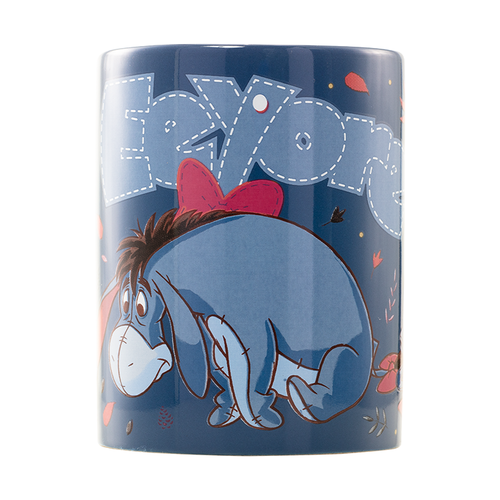 Taza con funda de peluche Eeyore 440 ml