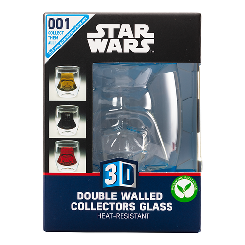 Vaso 3D de doble pared Darth Vader