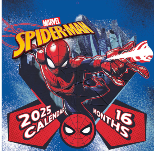 Calendario Pared Spider-man 30X30