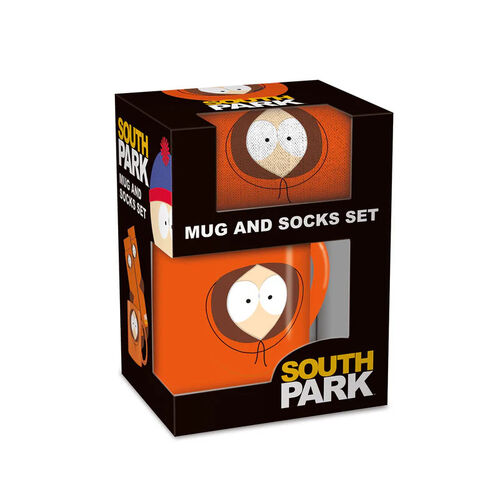 Set regalo con taza y calcetines Kenny, South Park 315 ml y TU 36-41