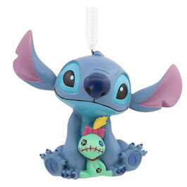 Adorno Stitch con peluche resina 7,5 cm