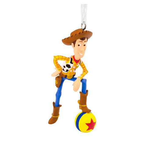 Adorno de Hallmark de Woody de *Toy Story* de Disney y Pixar.