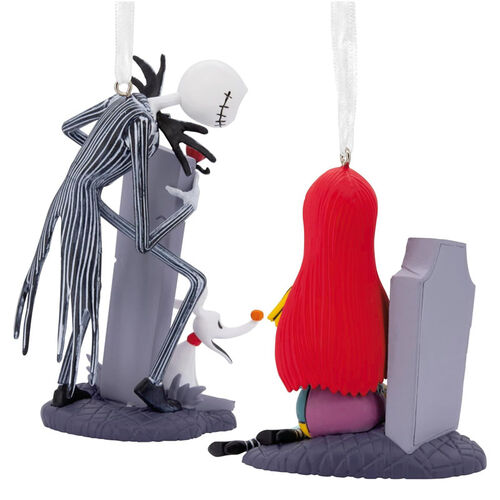 Set de dos adornos better together Jack & Sally PVC