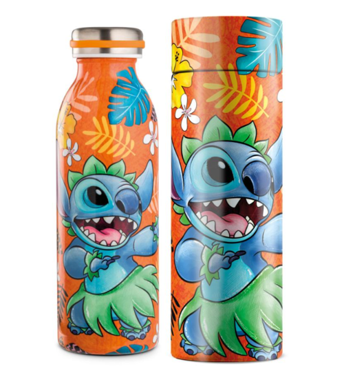 Orange Stitch Thermal Bottle