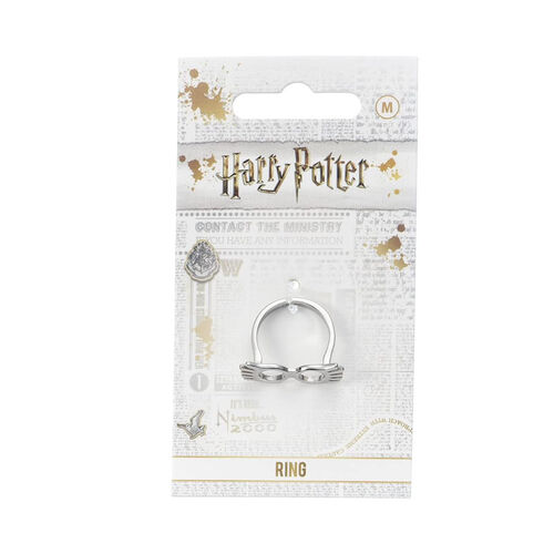 Anillo Gafas de Luna Lovegood talla L