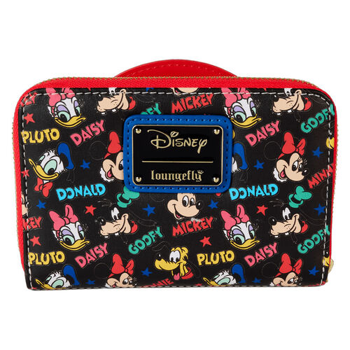 Cartera con cremallera Mickey y Amigos