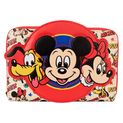 Cartera con cremallera Mickey y Amigos