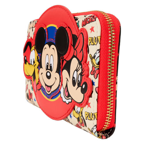 Cartera con cremallera Mickey y Amigos