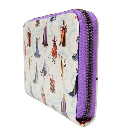 Villains Iridescent Zip Around Wallet