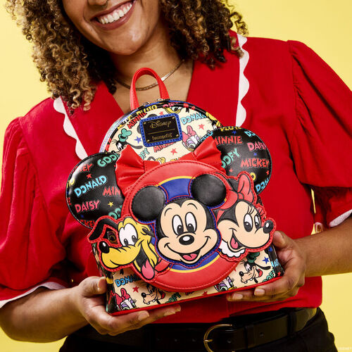 Mini Mochila con Diadema Mickey y Amigos