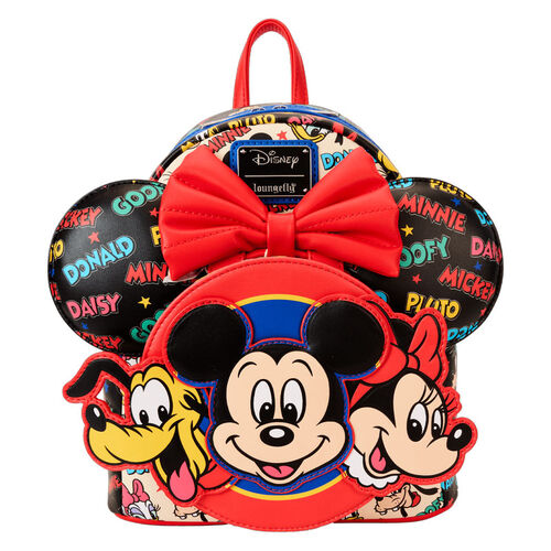 Mini Mochila con Diadema Mickey y Amigos