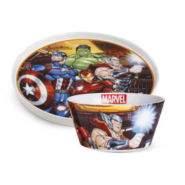 Set plato + bowl Avengers