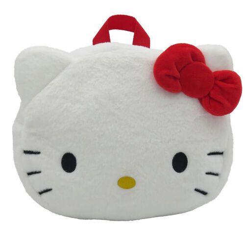 Hello Kitty Plush Face Backpack