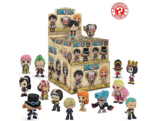 Funko Mini Vinyl One Piece Figures - 12 Unit Display