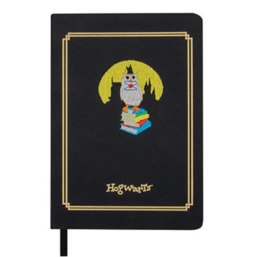 Hedwig Embroidered Notebook made of synthetic material, polyester threads.