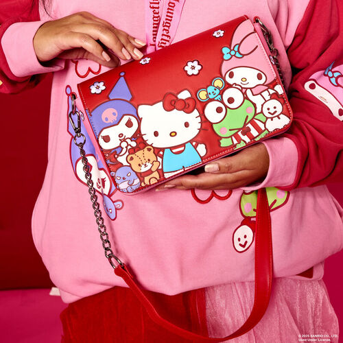 Hello Kitty & Friends Color Block Crossbody Bag