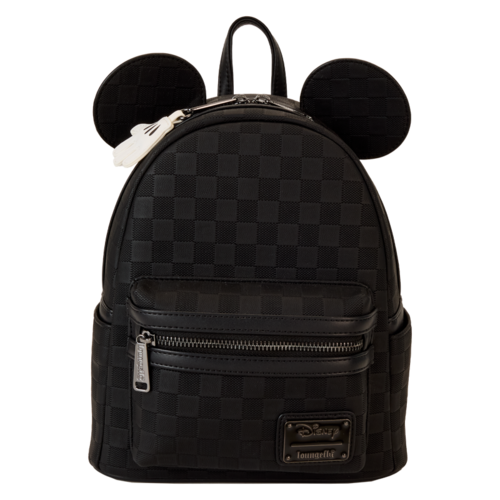 Mini Mochila Negra Mickey Orejas