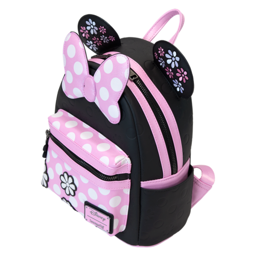 Mini Mochila Floral Rock Minnie