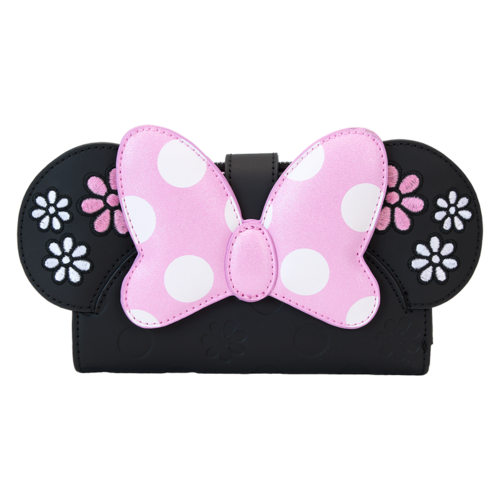 Cartera con cremallera Floral Rock Minnie