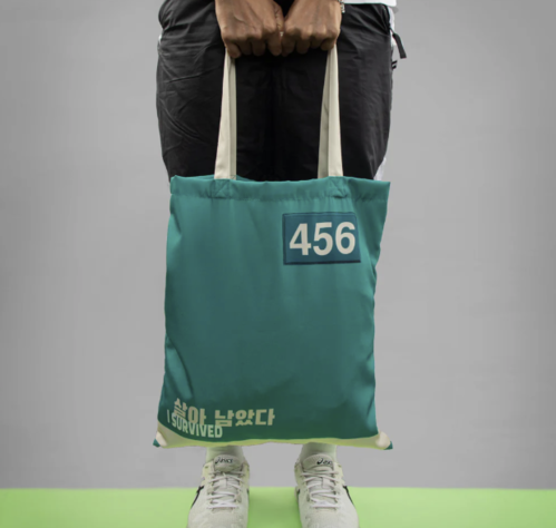 Squid Game Tote Bag Player 456