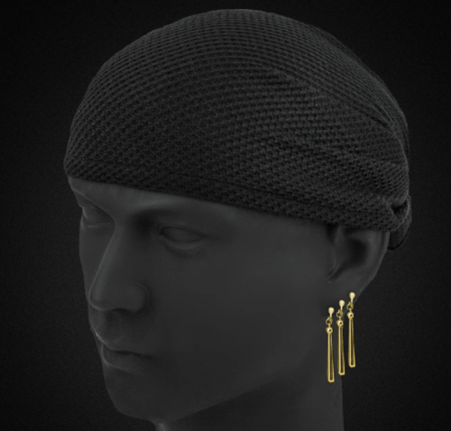 Bandana & earing set Zoro