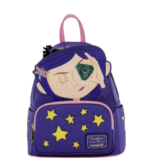 Los Mundos de Coraline Mini Mochila Estrellas Coraline