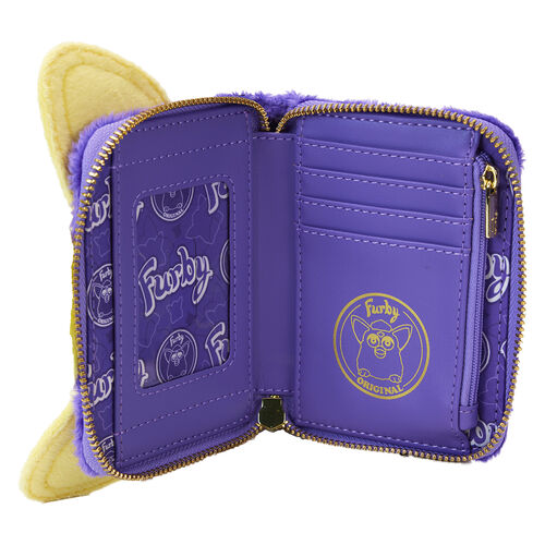 Purple Furby Zipper Wallet