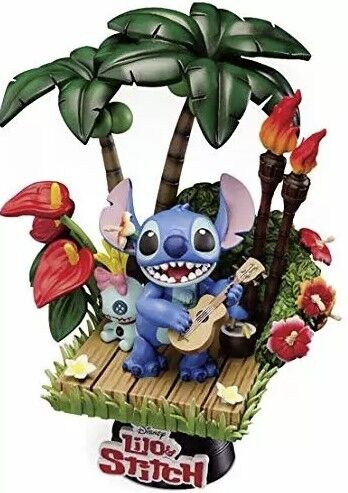 Diorama Figure D-STAGE Stitch guitar