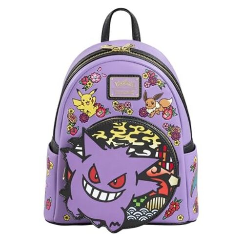 Pokemon Embroidered Wagara Mini Backpack