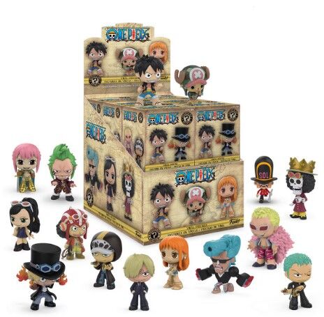 Figuras Funko Mini Vinyl One Piece - Expositor con 12 Unidades