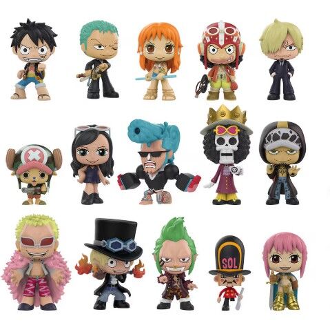 Figuras Funko Mini Vinyl One Piece - Expositor con 12 Unidades