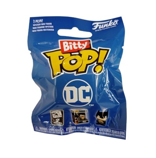 Dispenser 36 units Funko Bitty Pop single DC. Surprise envelopes