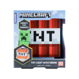 Lámpara de sobremesa Minecraft TNT