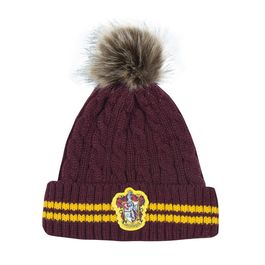 CNR - Gorro de lana con pompón Gryffindor