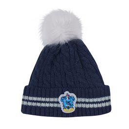 CNR - Gorro de lana con pompón Ravenclaw