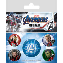 PYR - Avengers: Endgame Quantum Realm Suits Badges